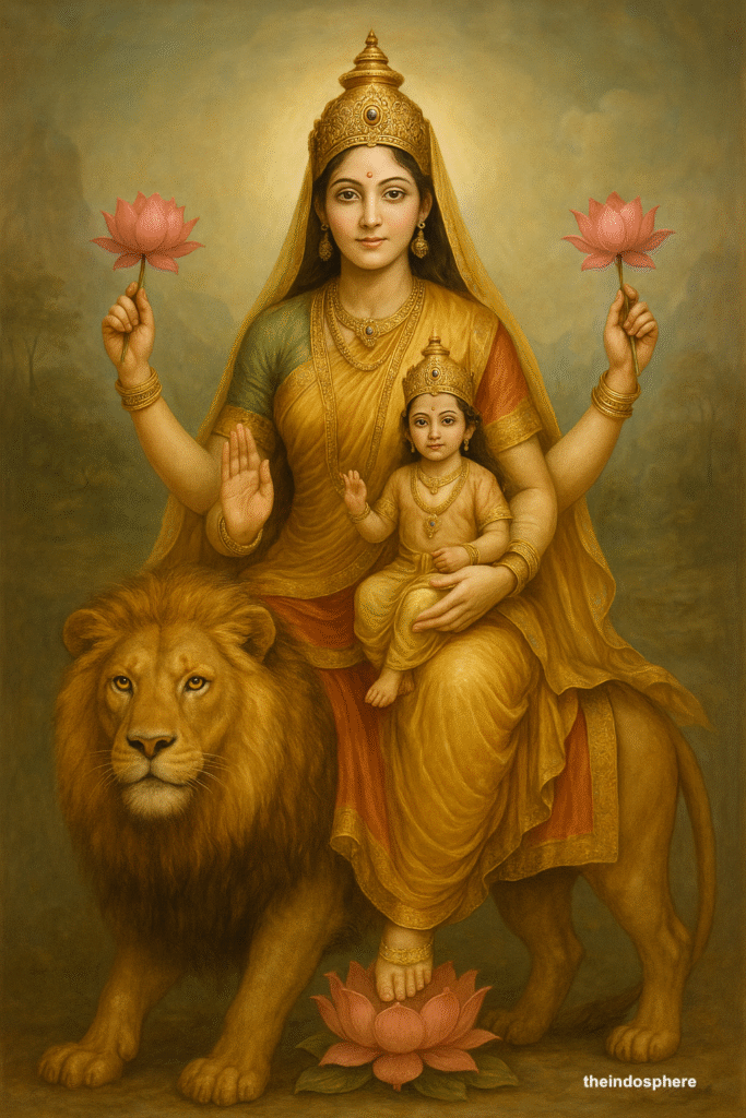 Skandamata Navratri Day 5 – Maa Skandamata (Mother of Kartikeya)