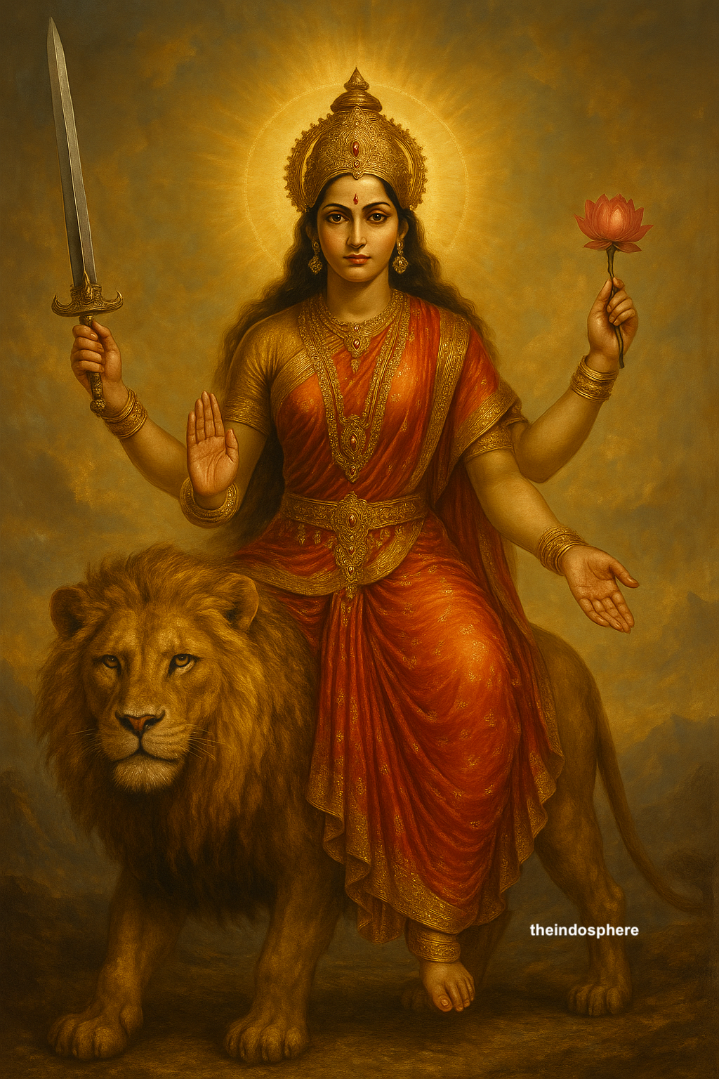 Navratri Day 6 – Maa Katyayani (The Warrior Goddess) 1 Navratri Day 6 – Maa Katyayani (The Warrior Goddess)