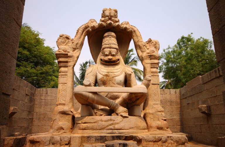 Ancient City of Hampi Lakshmi Narasimha Temple