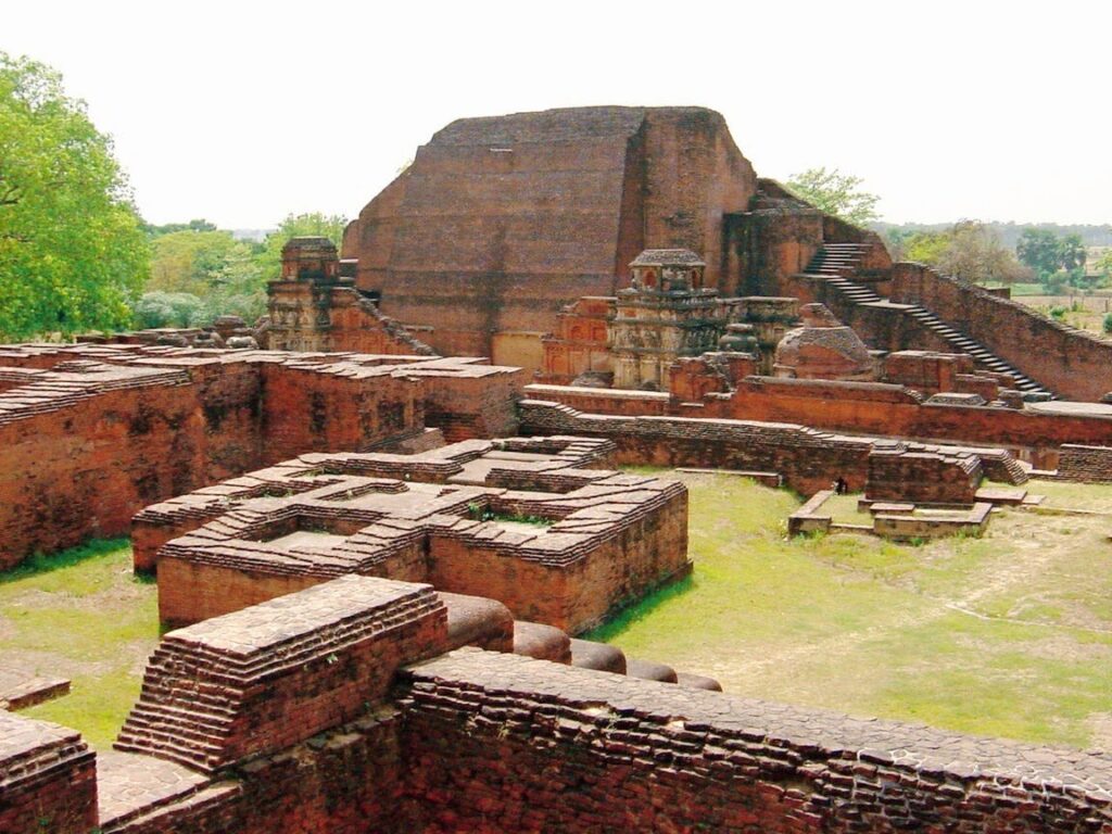 destruction of nalanda university | Nalanda University Ruins
