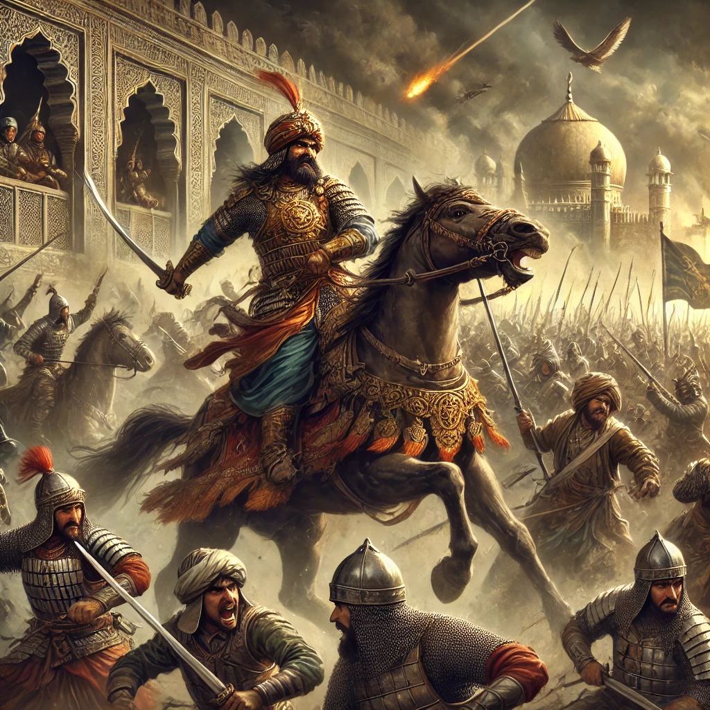 the-intense-Battle-of-Aror-in-711-CE-where-Raja-Dahir-made-his-last-stand-against-the-Umayyad-forces