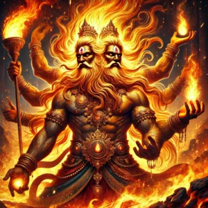 Agni-the-Hindu-god-of-fire