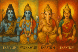 Shaivism, Vaishnavism, Smartism, Shaktism