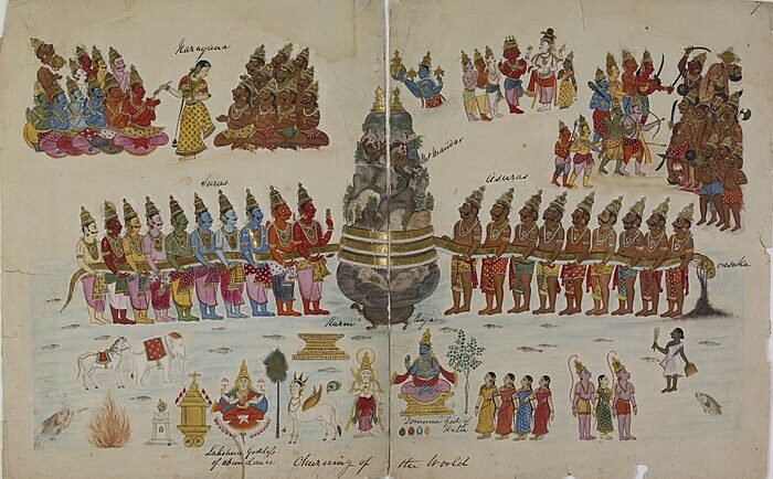 The Epic of Samudra Manthan Puranas