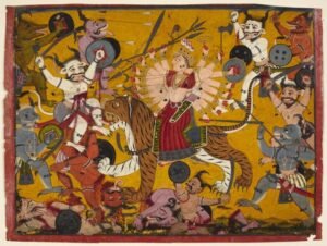 Devi Mahatmya | The Goddess Durga Slaying Demons, ca. 1690–1710