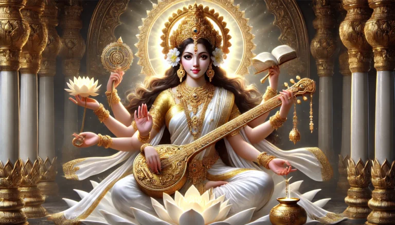 Maa Saraswati Goddess of Knowledge and Intellect