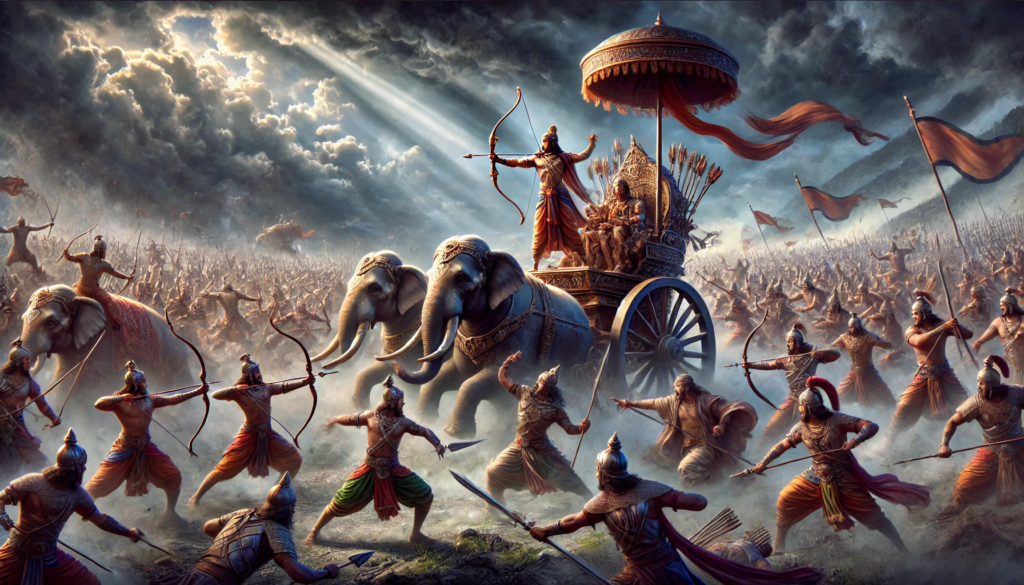 The Mahabharata: An Epic of Dharma, War, and Legacy 1 Mahabharata