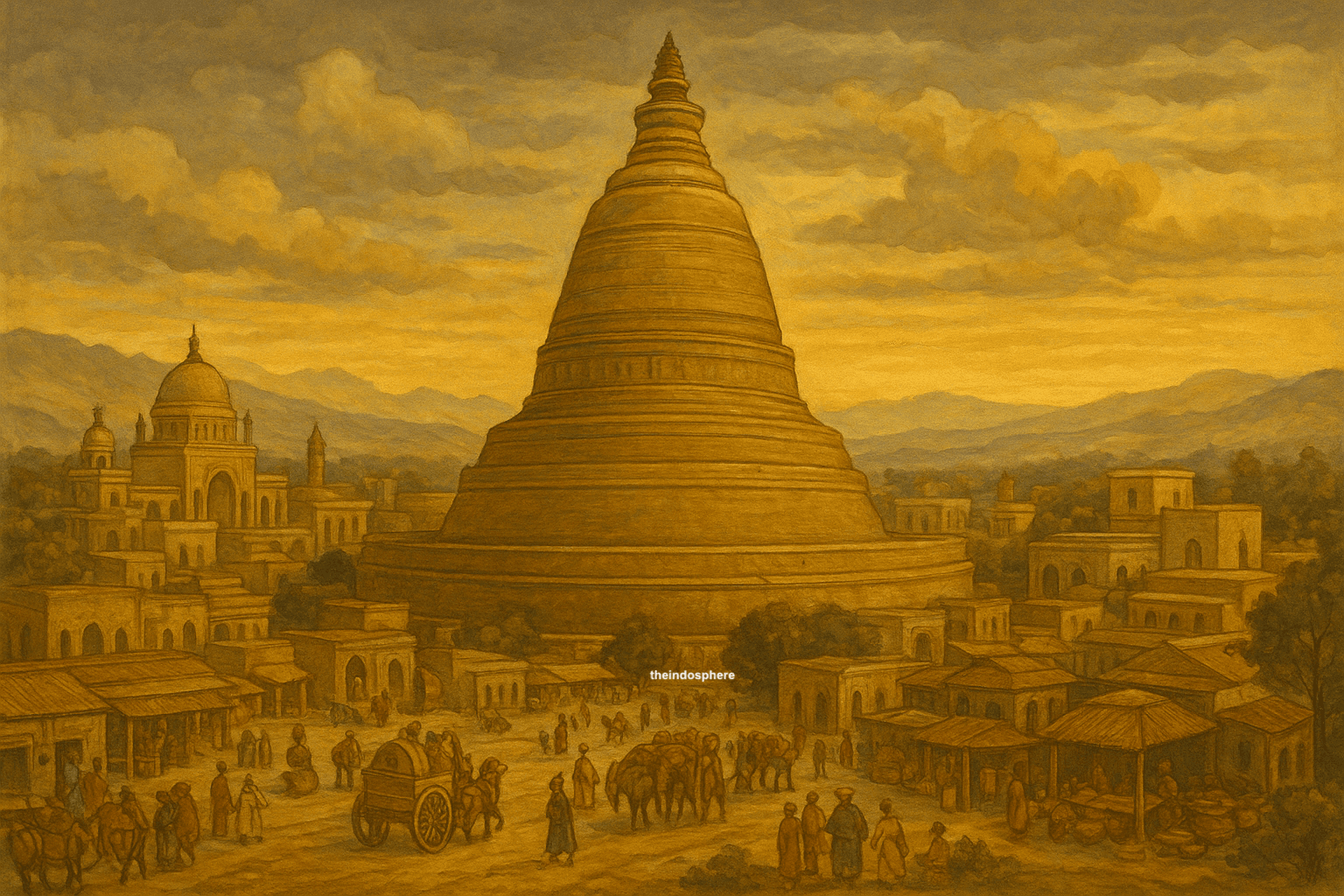 Purushapura: The Forgotten Jewel of the Kushans (2nd CE) 13 Kanishka Stupa: Wonder of the Ancient World, Purushapura